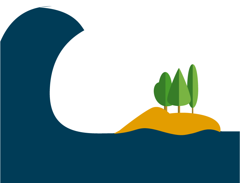 Euclidean Vector Flat Design - Tsunami (800x600)