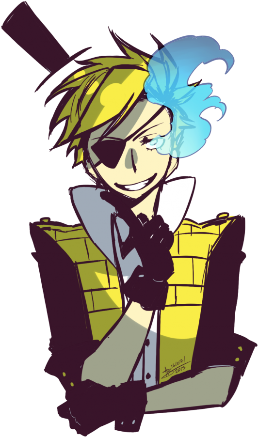 #sans #papyrus #undyne #mettaton #gralbie #chara #flowey - Bills Gravity Falls Humano (700x998)