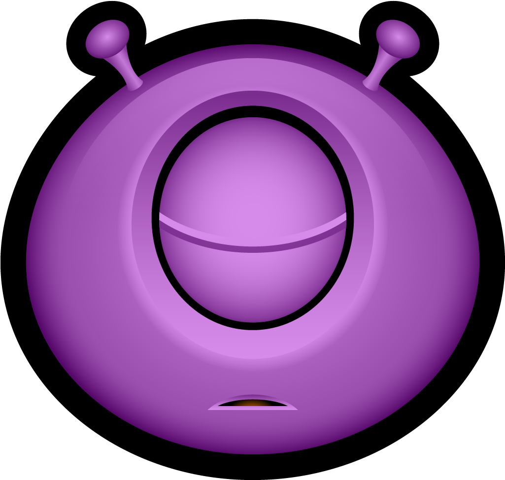 Alien, Avatar, Cyclops, Halloween, Monster, Monsters, - Emoticon (1024x1024)