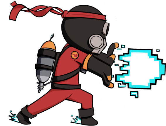 Hudda Huddahadoken By Screw-volta - Cartoon (600x541)