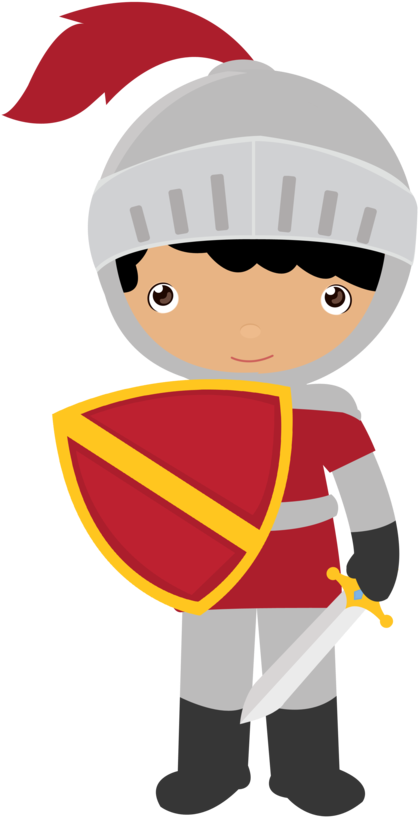 Princesas E Cavaleiros - Cavaller Clipart (519x900)