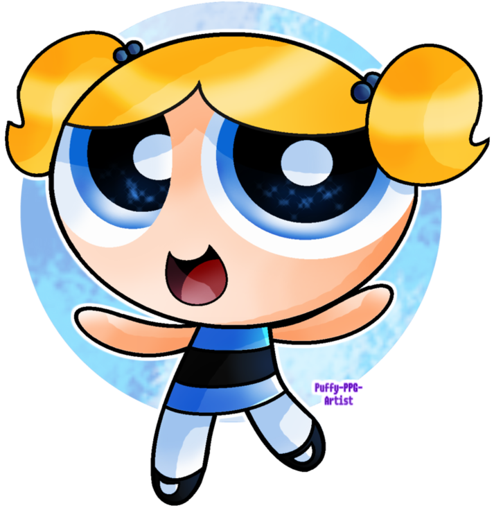 Happy Girl By Puffy Ppg Artist - Happy Girl By Puffy Ppg Artist (949x841)