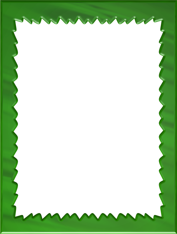 Green Frame Png Background Image - Mon Blog Oui Ou Non (602x792)
