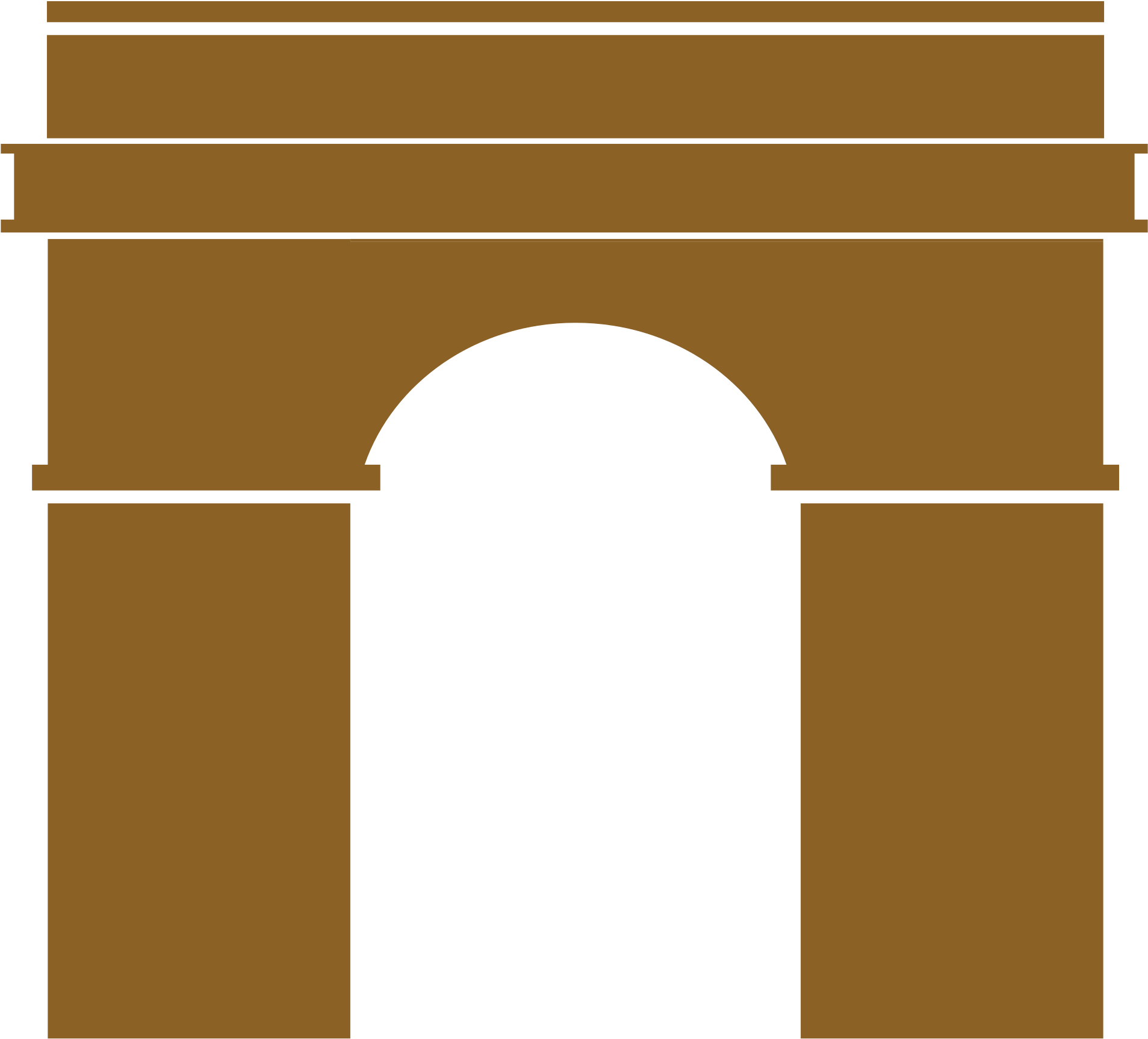 Open - Arc De Triomphe Logo (2000x1816)