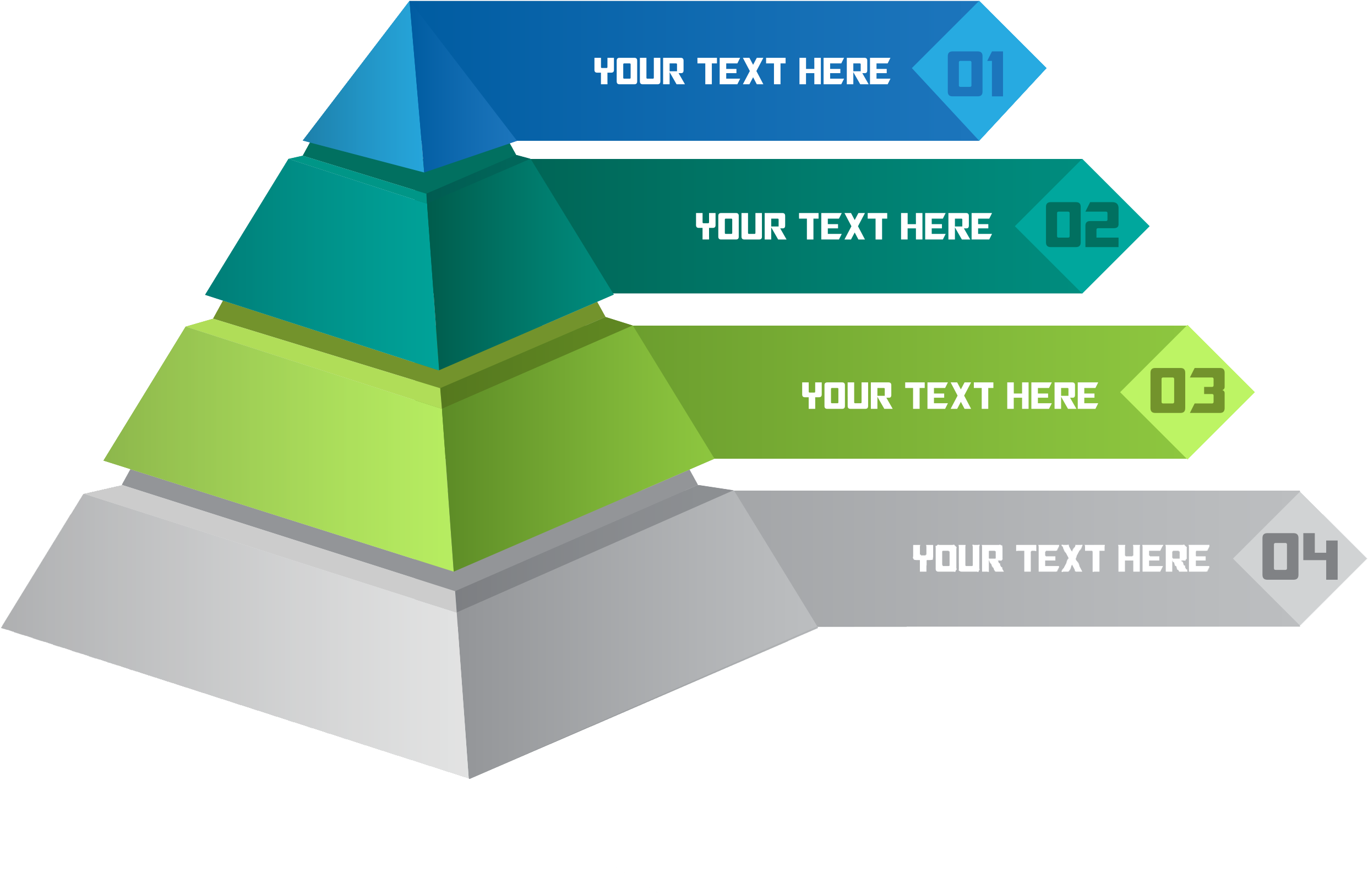 Pyramid Chart Euclidean Vector Three-dimensional Space - Pyramid Graphic Png (3507x2480)