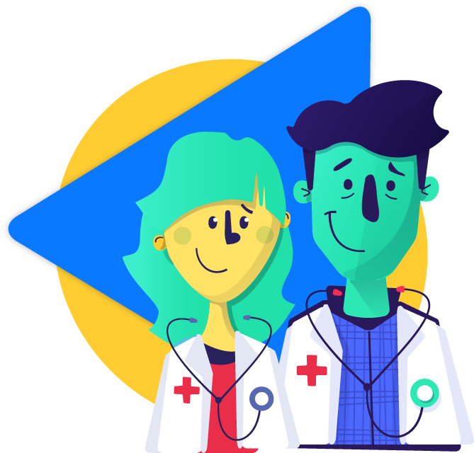 Of Diversity In Healthcare - Cartoon (670x650)