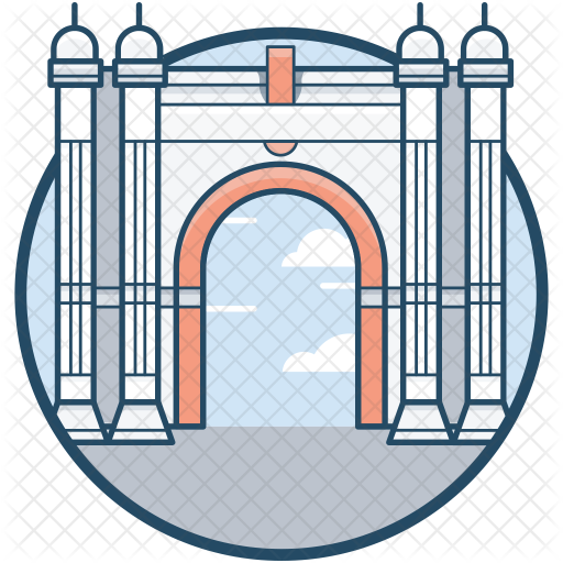 Arc De Triomf Icon - Arc De Triomf Barcelona Icon (512x512)