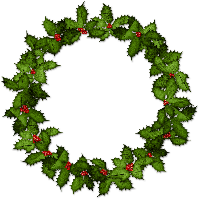 Wreath Images - กรอบ รูป ค ริ สมาส (723x720)