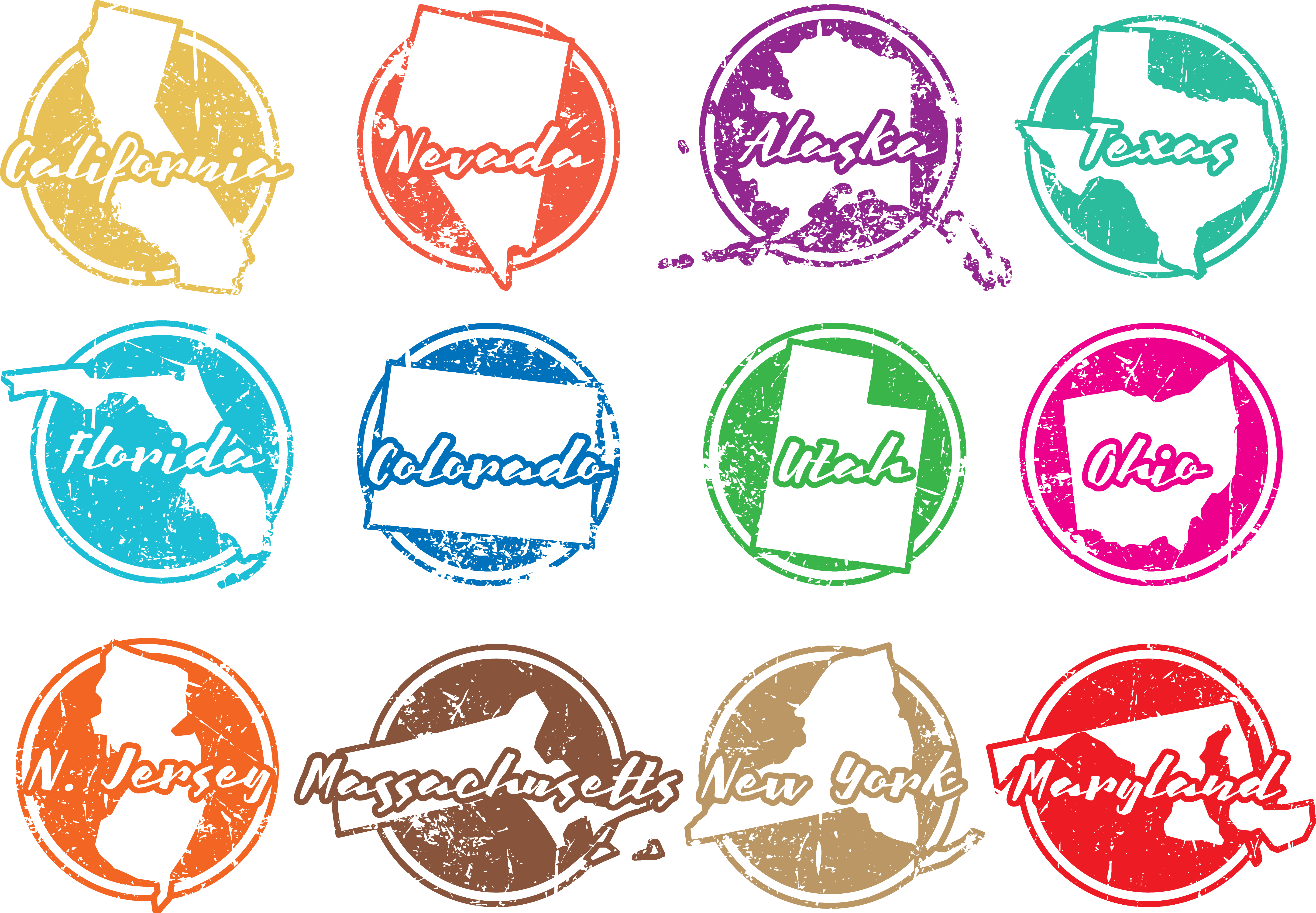 United States Euclidean Vector Graphic Design Vector - United States Euclidean Vector Graphic Design Vector (5647x3918)