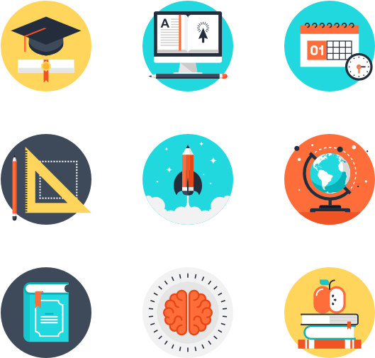 Back To School - Digital Marketing Icon Vector (600x564)