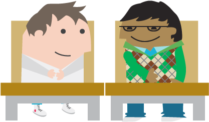 Social Interaction - Cartoon (439x304)