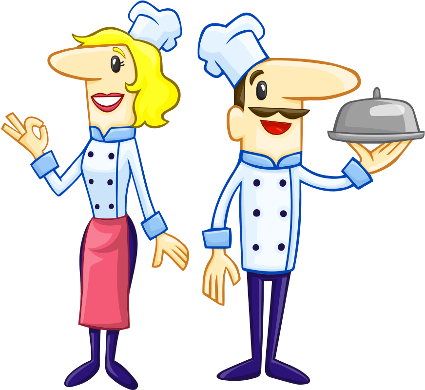 Chef Cook Vector Png Transparent Image - Transparent Cook (934x895)