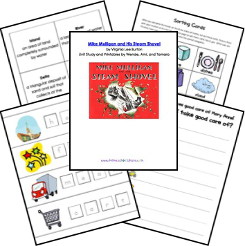 Mike Mulligan And His Steam Shovel - Mulligan And His Steam Shovel (354x356)