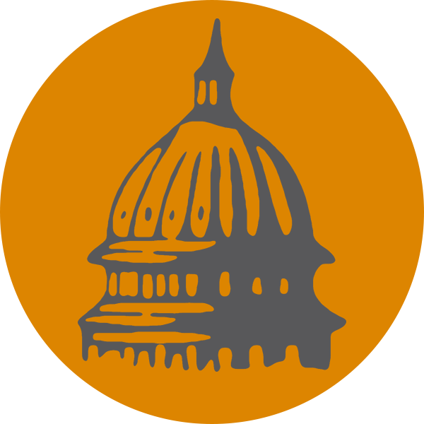 United States Capitol Pumpkin Building Clip Art - New York Times App Icon (600x600)