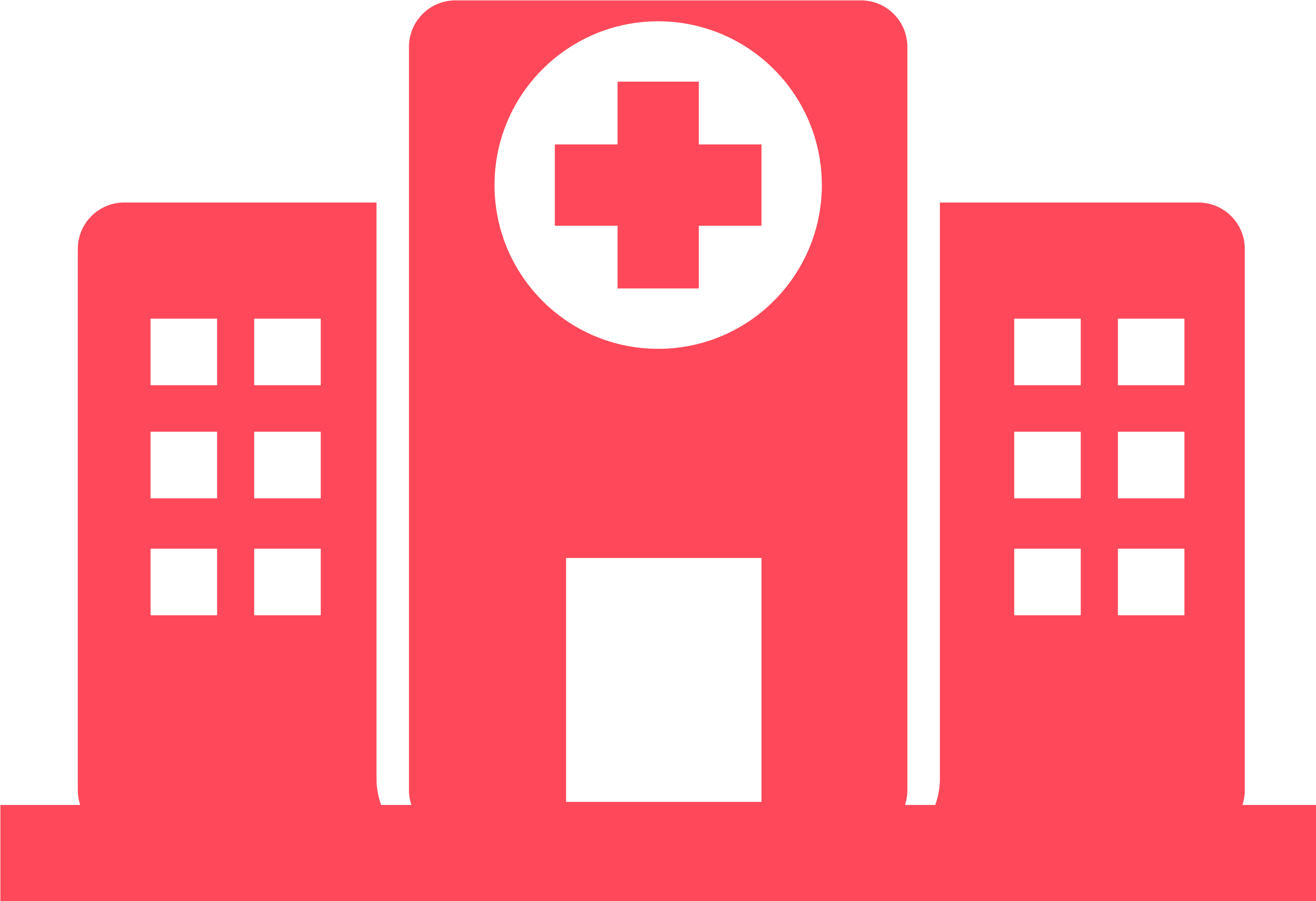Seguro De Salud Gerencia De Riesgos - Hospital Icon Vector (4211x4211)
