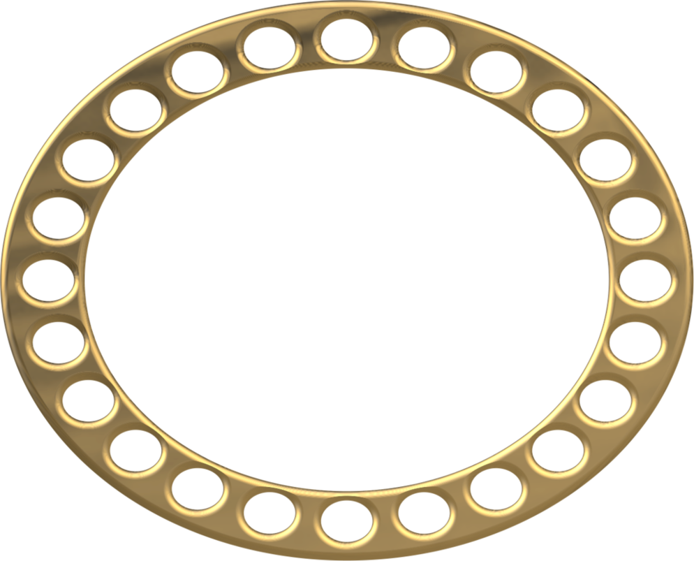 Gold Oval Frame By Lashonda1980 - Circle Coloring Pages For Adults (994x803)