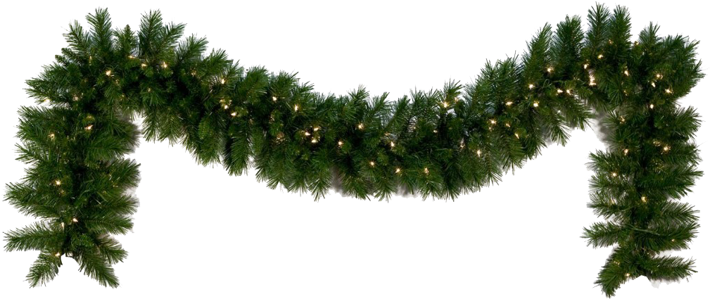 Garland Png Picture - Christmas Garland (1024x493)