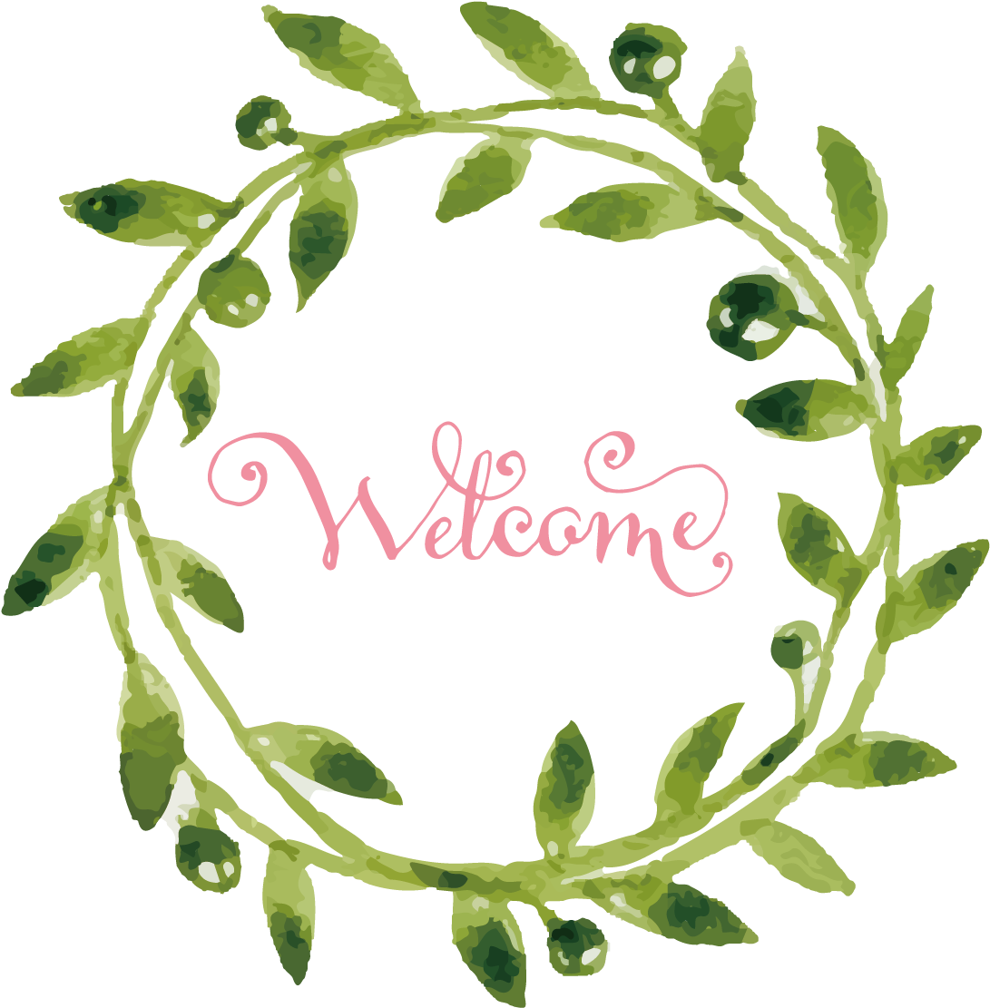 Flower Wreath Watercolor Painting Garland - Flower Wreath Watercolor Painting Garland (1654x1654)