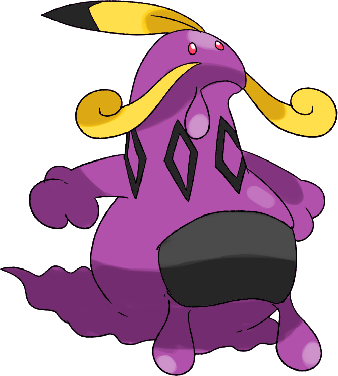 10317 Pokémon Shiny Mega Swalot Www - Swalot (670x745)