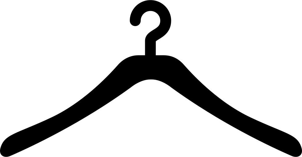 Clothes Hanger Computer Icons Clip Art - Hanger Cloth Icon Png (980x512)
