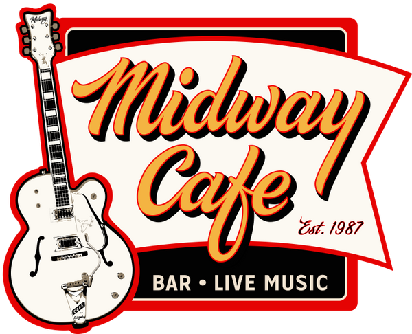 Britt Connors & Bourbon Renewal At Midway Cafe, Boston - Bar Live Music Cafe Logo (600x486)