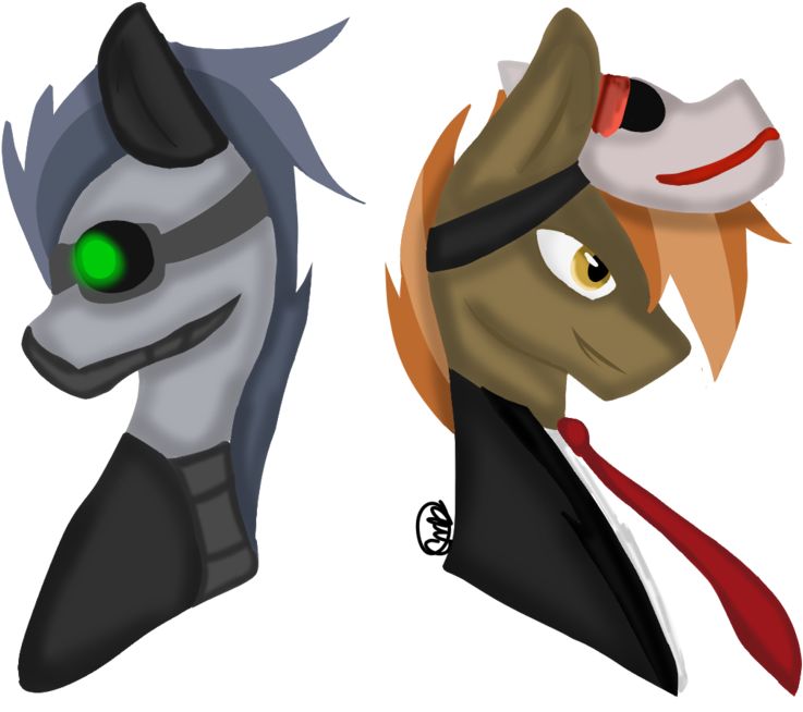 Rumble And Button Mash Payday By Crystalrainbow49 By - Cartoon (1095x730)