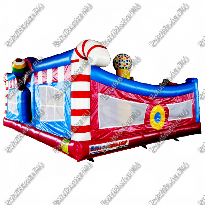 Надувной Батут "мороженое\ - Bed Frame (700x700)