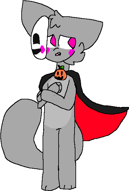 Vampire Drama Mask By Littlecinnaminroll - Cartoon (500x700)