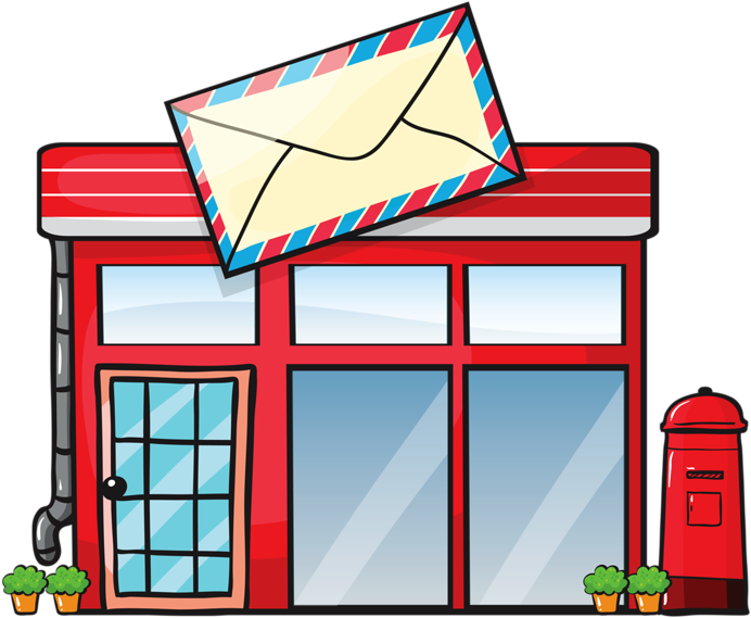 Post Office Clipart (800x664)