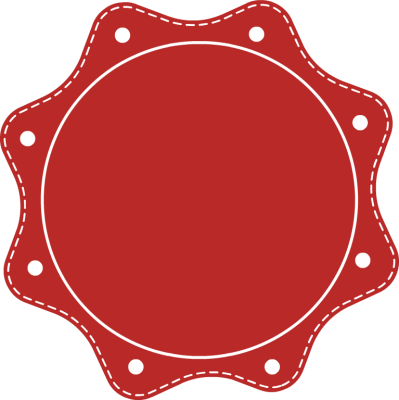 Vintage Circle Frame Vector Png Oval Frame Red Tag - Round Banner Vector Png (399x400)