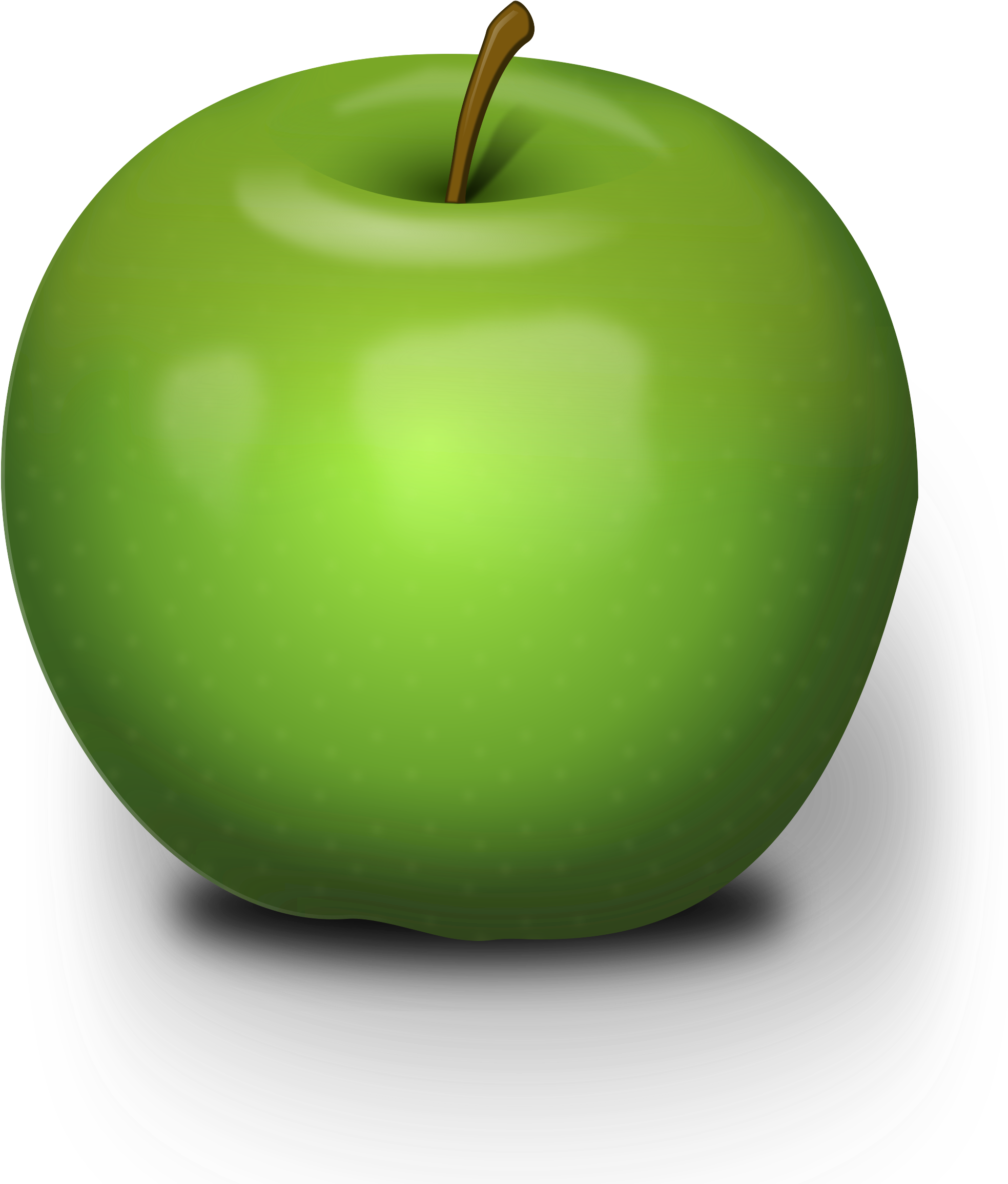 Apple Template 26, Buy Clip Art - Name Fruit Green Apple (2100x2400)