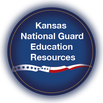Graphic Button Link To Kansas National Guard Education - Kansas Air National Guard (350x350)