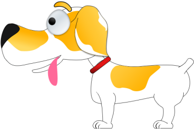 Dookie Dog Stickers Messages Sticker-5 - Cartoon (400x400)