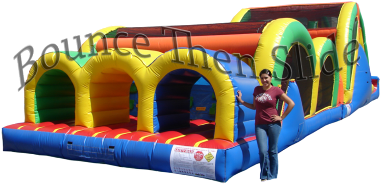 Most Parents Like Obstacle Courses - B&b Inflatable Fun World (821x552)