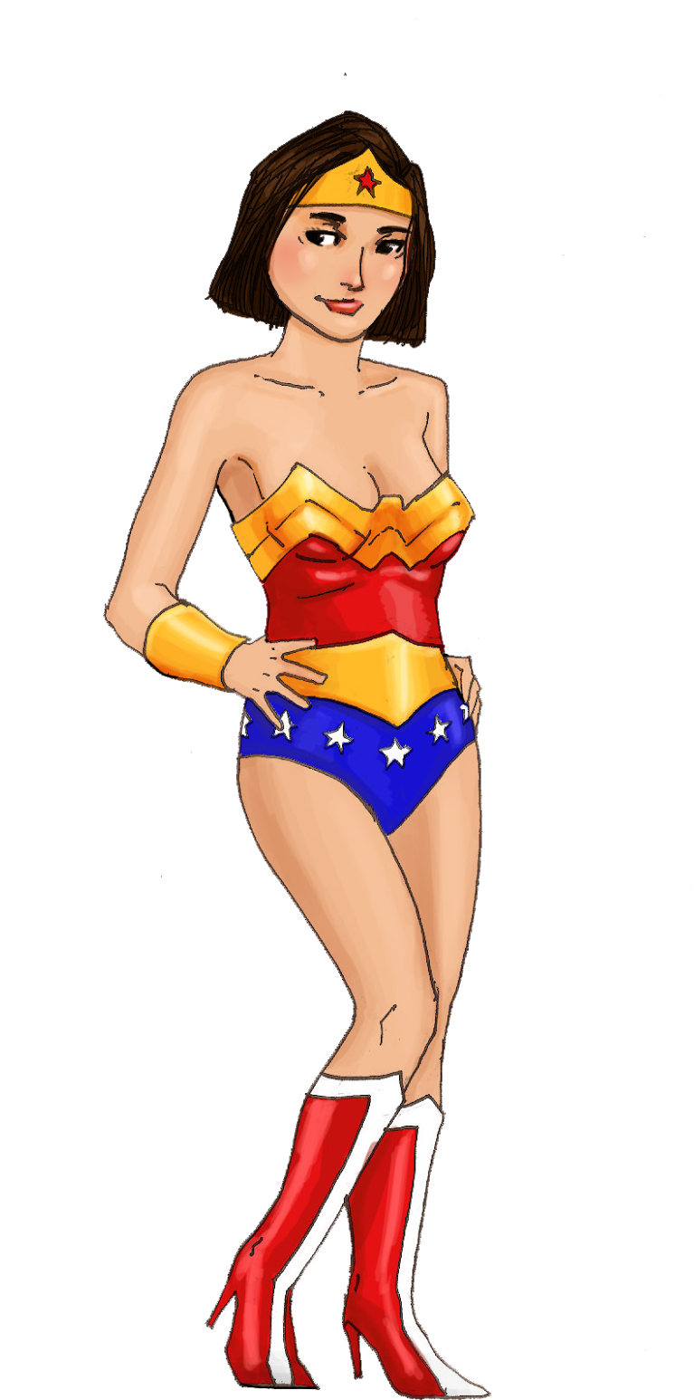 Superman Wonder Woman Female Drawing - Superman Wonder Woman Female Drawing (794x1600)