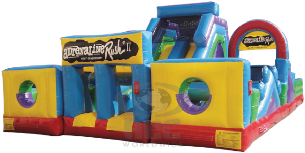 Adrenaline Rush Ii - Adrenaline Rush Obstacle Course (600x600)