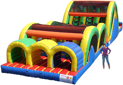 Inflatable Obstacle Course Party Rentals - Obstacle Course (524x366)