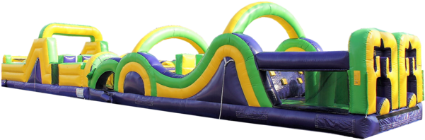 66' Radical Race Obstacle Course - Inflatable (640x223)