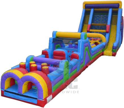 Vertical Rush 22obstacle Course 40 Combo Watermark - Obstacle Course (600x600)