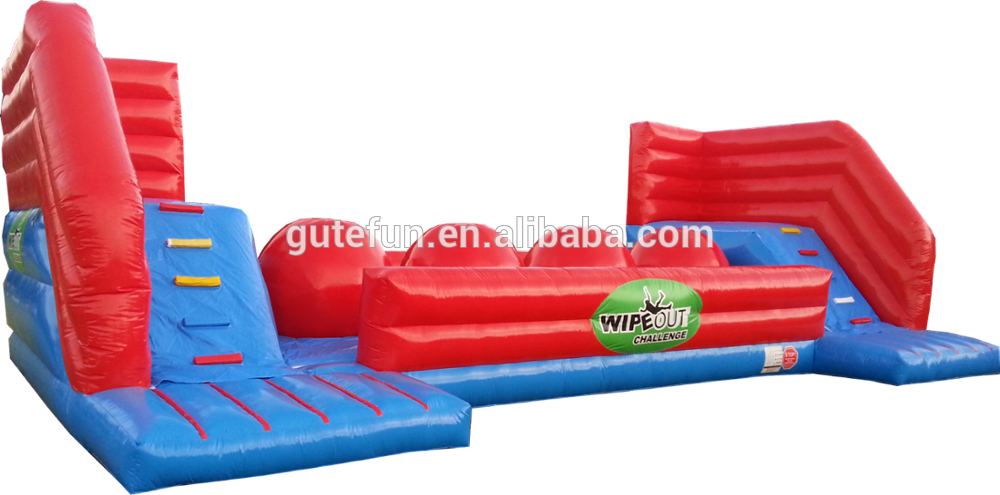 Party Events Big Baller Inflatable Wipeout Challenge - Inflatable (1000x495)