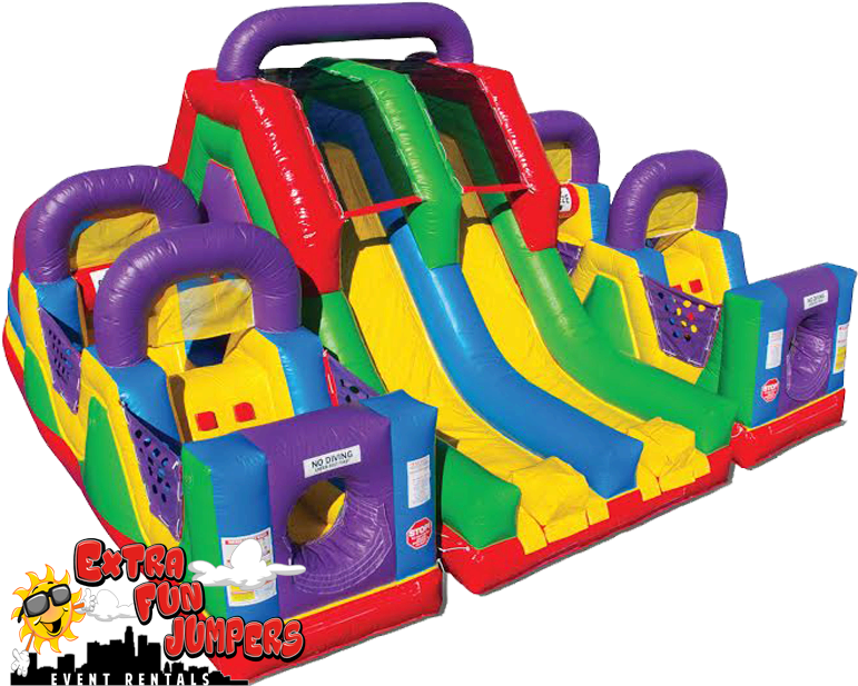 From N-flatables - Wacky Chaos Jr Obstacle (816x643)