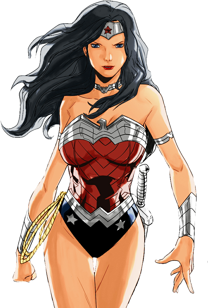 My Wonder Woman Render By Megamanexe21 - Wonder Woman (698x1033)
