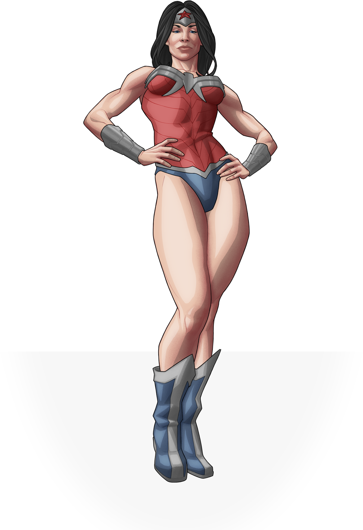Wonder Woman By Orr Malus On Deviantart Awesome Knight - Girl (1294x2000)