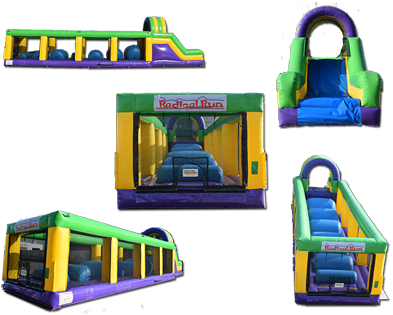 Radical Run Inflatable Obstacle Course - Obstacle Course (415x415)