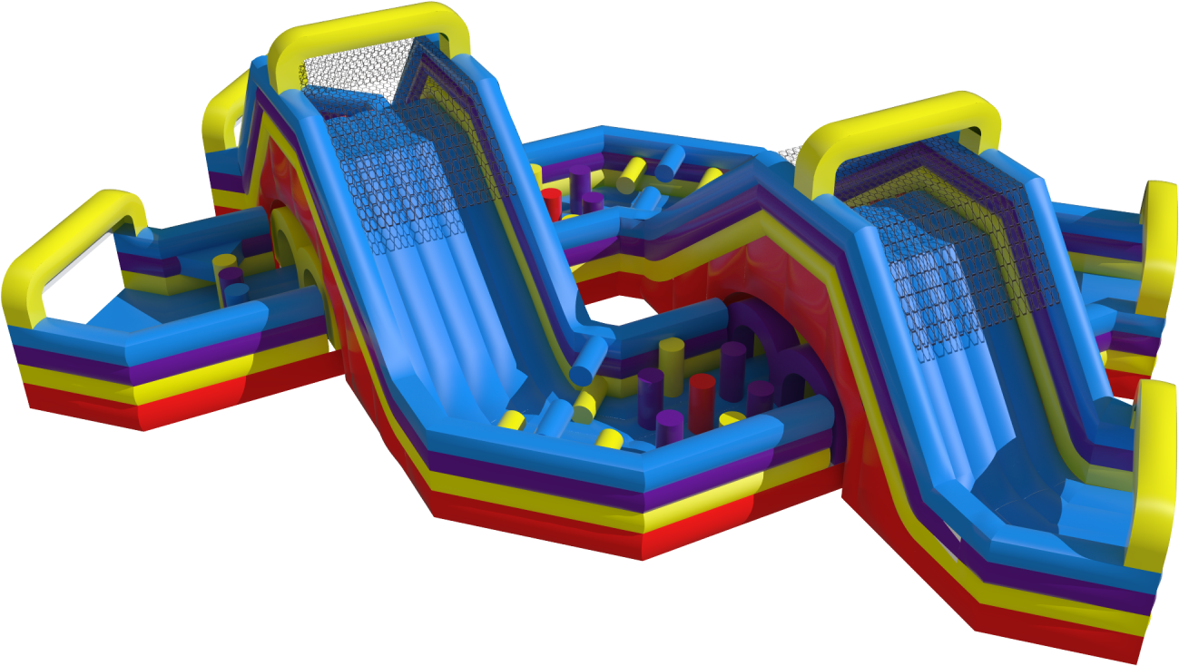 Can Race At A Time Over 50 Feet Long And Can Be Connected - Inflatable (1600x800)