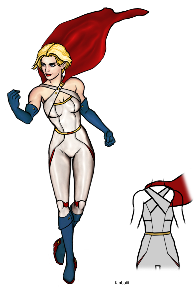 Power Girl Wonder Woman Female The New 52 Character - Power Girl New Design (657x954)
