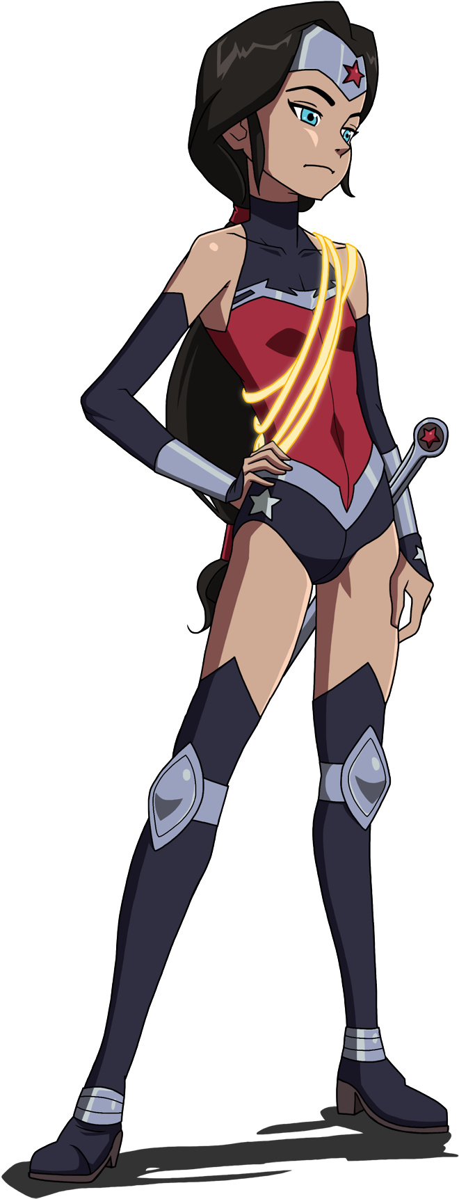 Loli Wonder Woman At War By Glee-chan - Wonder Woman Loli (799x1776)