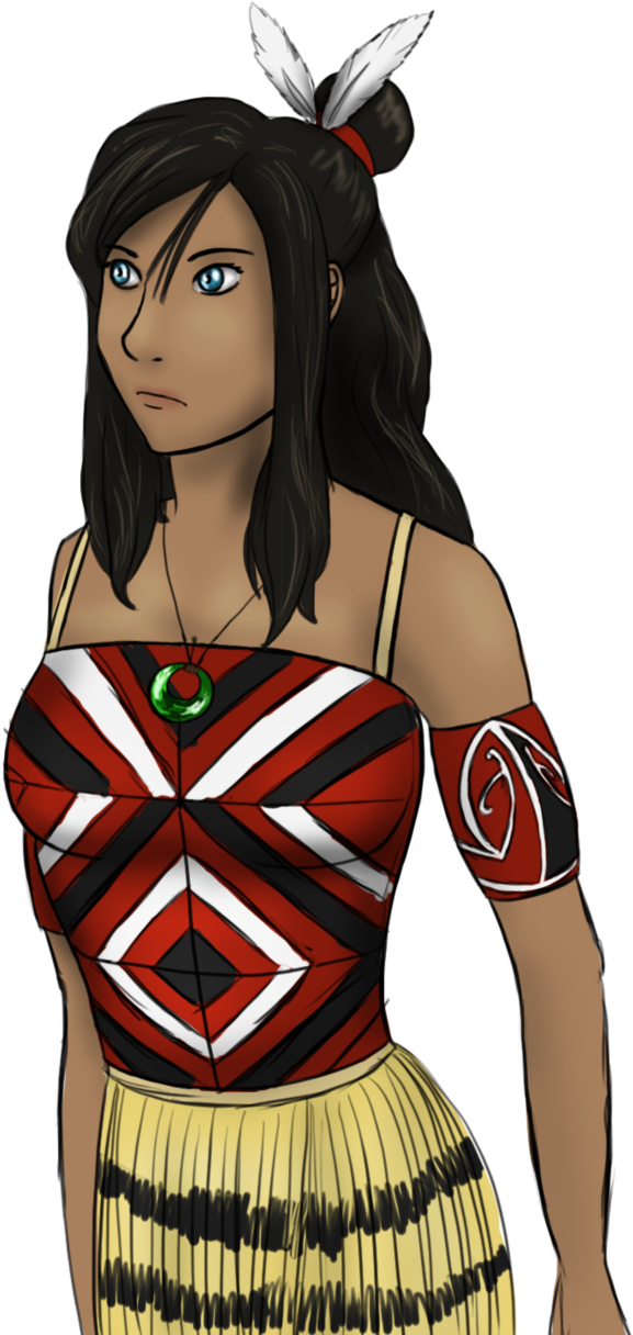Maori Korra By Dreamfollower Maori Korra By Dreamfollower - Maori Woman Drawing (1024x1256)