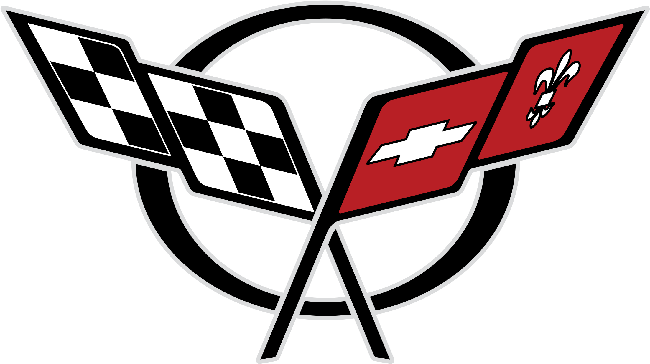 Corvette Logo Png Transparent - Corvette Logo Png (2400x2400)
