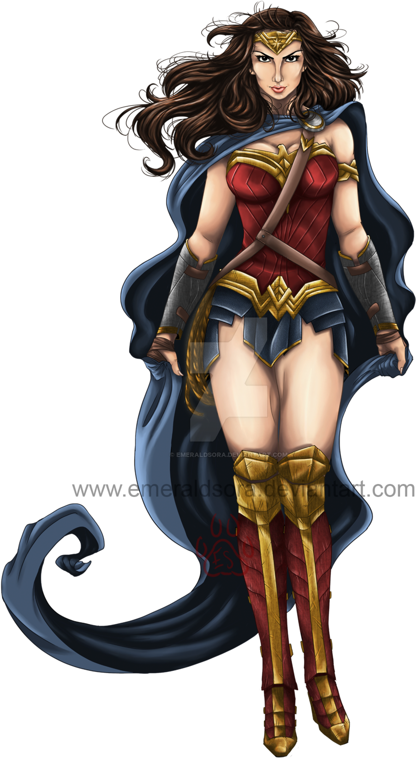 Wonder Woman Cartoon - Wonder Woman Anime Version (1024x1548)